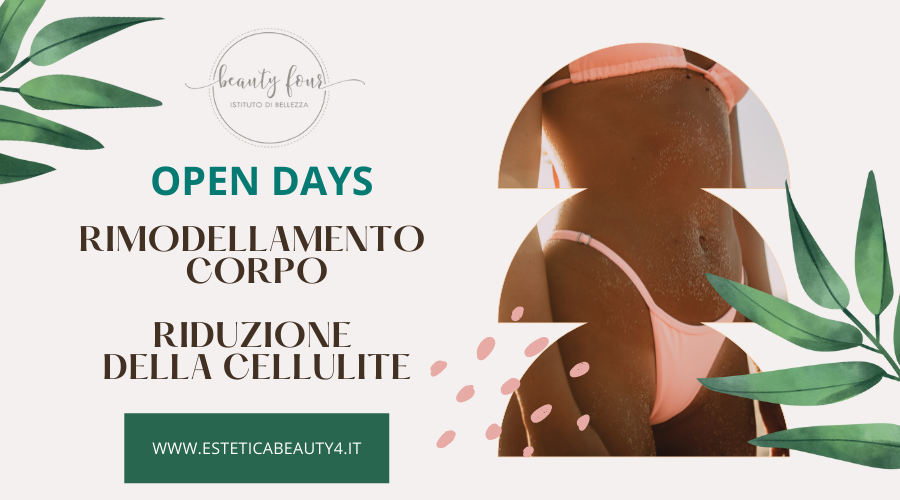 Open Days: arriva all’estate con un corpo da favola!